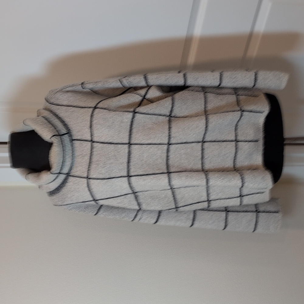Cozy Gray Wool Madewell Turtleneck Sweater 2X